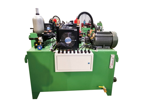 Constant torque secondary brake hydraulic station